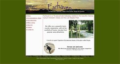 Desktop Screenshot of farhavenfarm.com