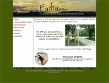 Tablet Screenshot of farhavenfarm.com